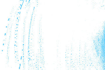 Natural soap texture. Amusing light blue foam trace background. Artistic exotic soap suds. Cleanliness, cleanness, purity concept. Vector illustration.