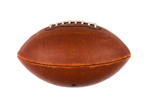ball for American football isolated on white background