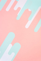 trendy background, made cut of paper