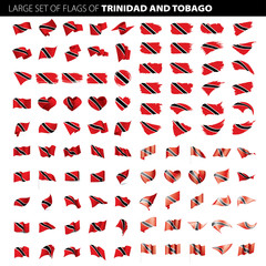 trinidad and tobago flag, vector illustration
