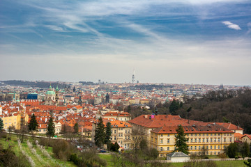 Naklejka premium View of Prague