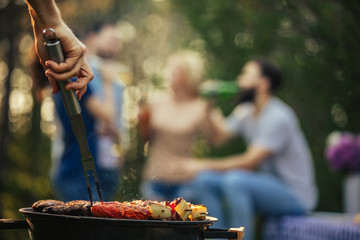 Fototapeta premium Smokey barbecue
