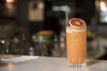 summer orange cocktail