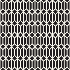 Vector seamless geometric pattern. Simple abstract lines lattice. Repeating elements stylish background