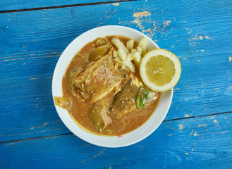 Caribbean Curry Fish