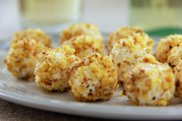Goat cheese balls