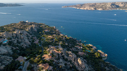 Mediterranean sea between Sardinia and Corsica
