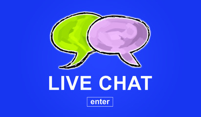 Concept of live chat