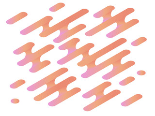 Colorful modern style abstract graphic background from various rounded shapes