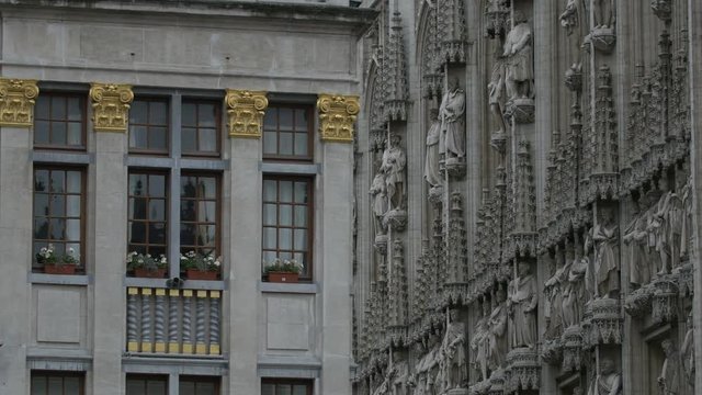 Details of stone buildings