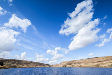 Reservoir on Yorkshire Moorland