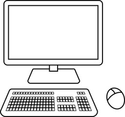Desktop PC illustration