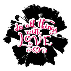 Hand drawn motivation quote. Creative vector typography concept for design and printing. Ready for cards, t-shirts, labels, stickers, posters.