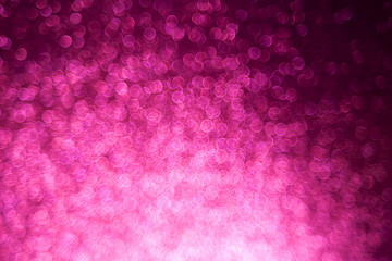 Pink bokeh christmas abstract background