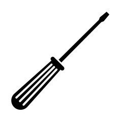 Screwdriver on a white background