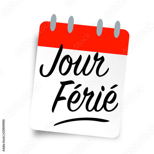 "Jour férié" fichier vectoriel libre de droits sur la banque d