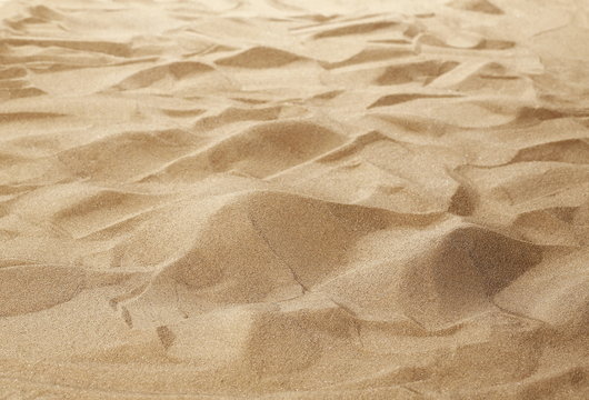 Sand dune desert background and texture