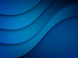 Blue Template Abstract background