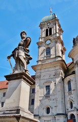 Obraz premium Klosterkirche Einsiedeln, Schweiz