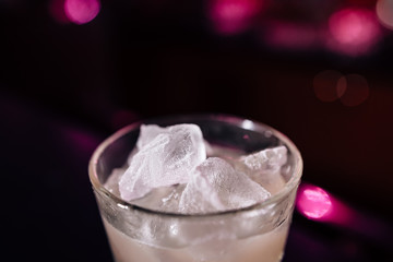 cocktail on the bar