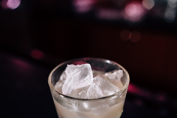 cocktail on the bar