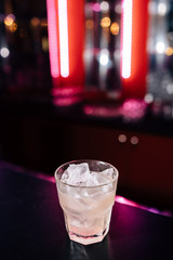 cocktail on the bar