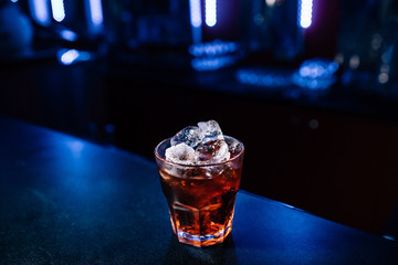 cocktail on the bar