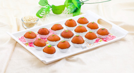 Indian Traditional Special Sweet Food Gulab Jamun