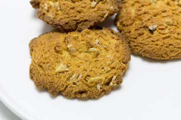 Galletas artesanas con avena