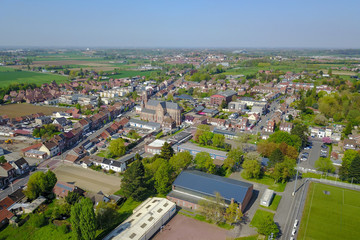 Aerial view of a city