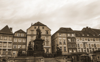 Graz street Austria