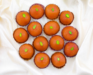 Indian Traditional Special Sweet Food Gulab Jamun