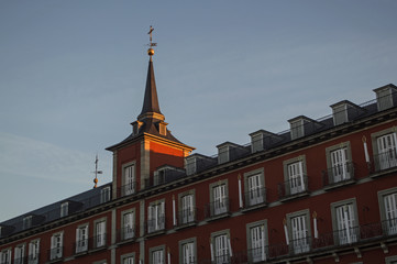  Plaza Mayor. Torre de la Casa de la Panadería / Main Square. Tower of the House of the Bakery. Madrid 