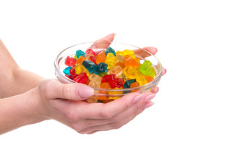 Jelly gummy bears! I love them!