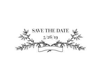 Sign save the date