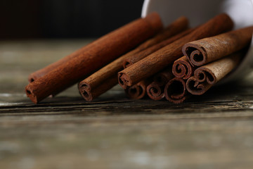 Cinnamon sticks seasoning