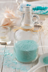 Blue sea salt