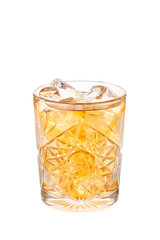 Rusty nail traditional cocktail