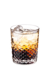 Black Russian traditional cocktail