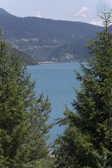 Fototapeta na wymiar lago di Molveno