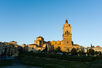 Beautiful photo of historical cathedral at Guadix, Spain - 201887398