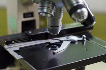 Light microscope scientific equipment