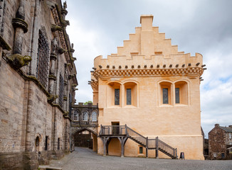 Fototapeta premium Stirling Castle Royal Palace Great Hall Scotland UK