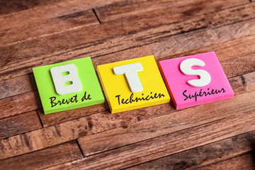 post-it acronyme : BTS