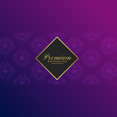 beautiful premium pattern background design