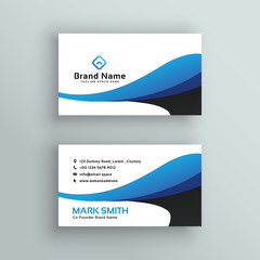 modern creative business card vector design