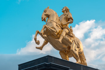 Golden Rider, Dresden (germany)