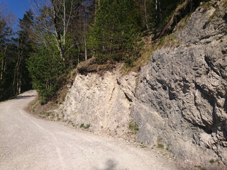 bavarian mountain road