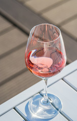verre de rosé