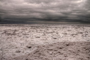 Wisconsin Point in Superior, Wisconsin is on the shore of Lake Superior
